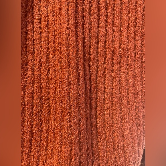 Bambü Cowl Neck Cherry Walnut Cardigan - Picture 11 of 12